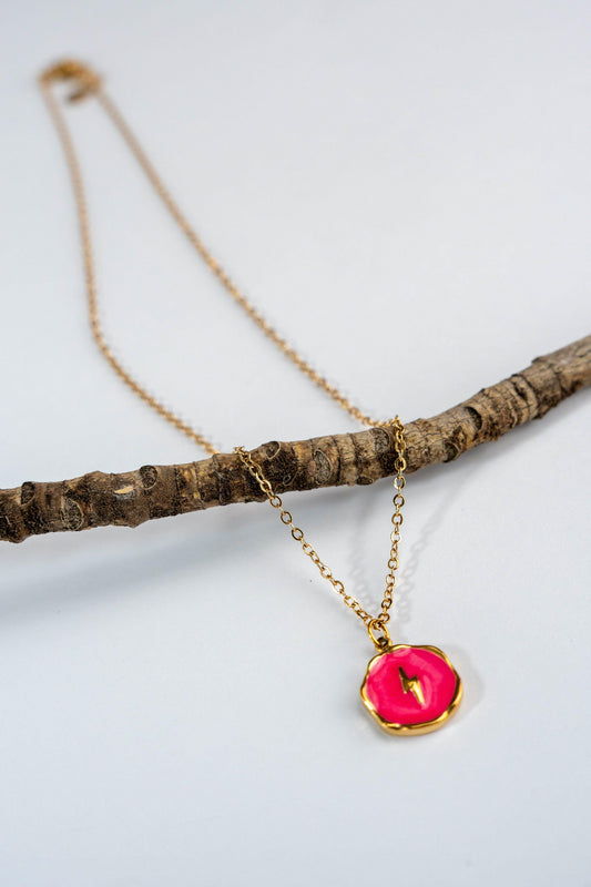 COLGANTE RAYO FUCSIA