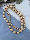 COLLAR BOLAS Y CORALES