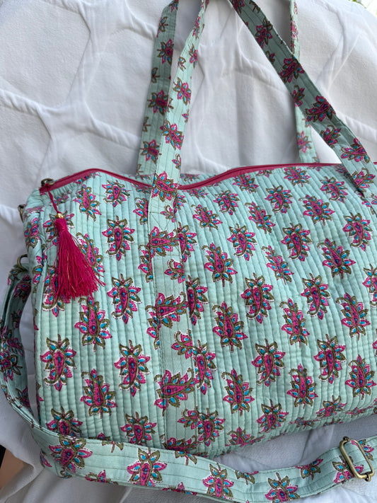 BOLSO ISABELA TURQUESA