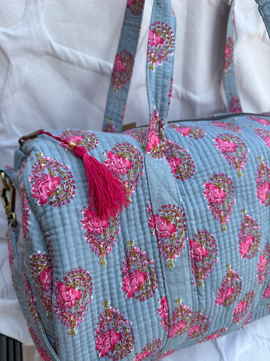 BOLSO ISABELA AZUL-ROSA