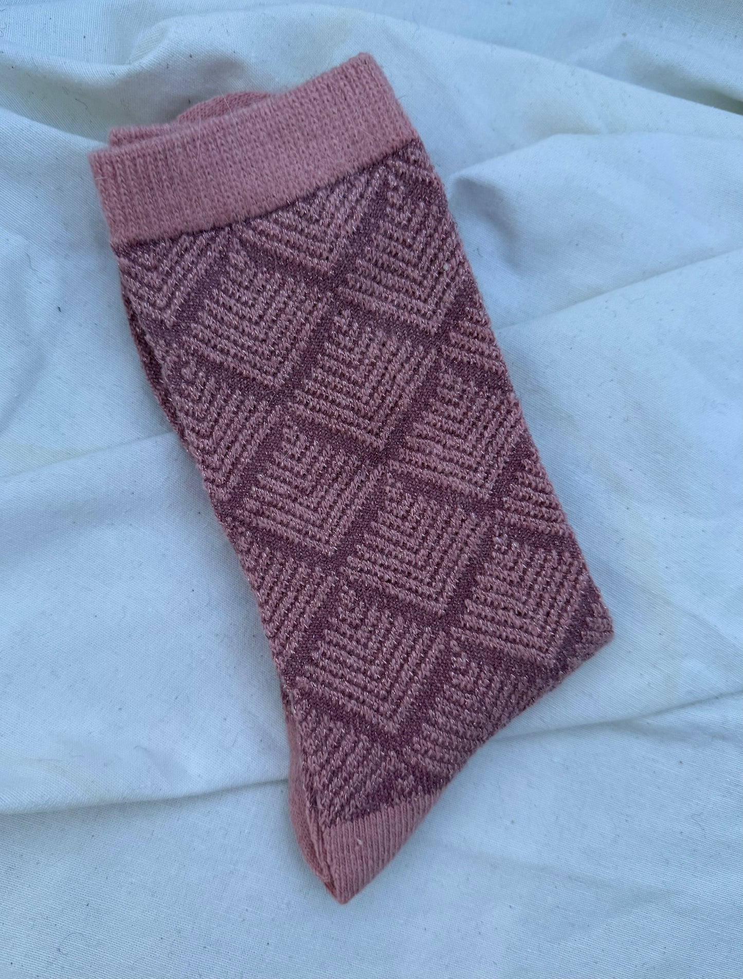 CALCETÍN ESPIGA BRILLO