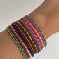 BRAZALETE BOLITAS MULTICOLOR