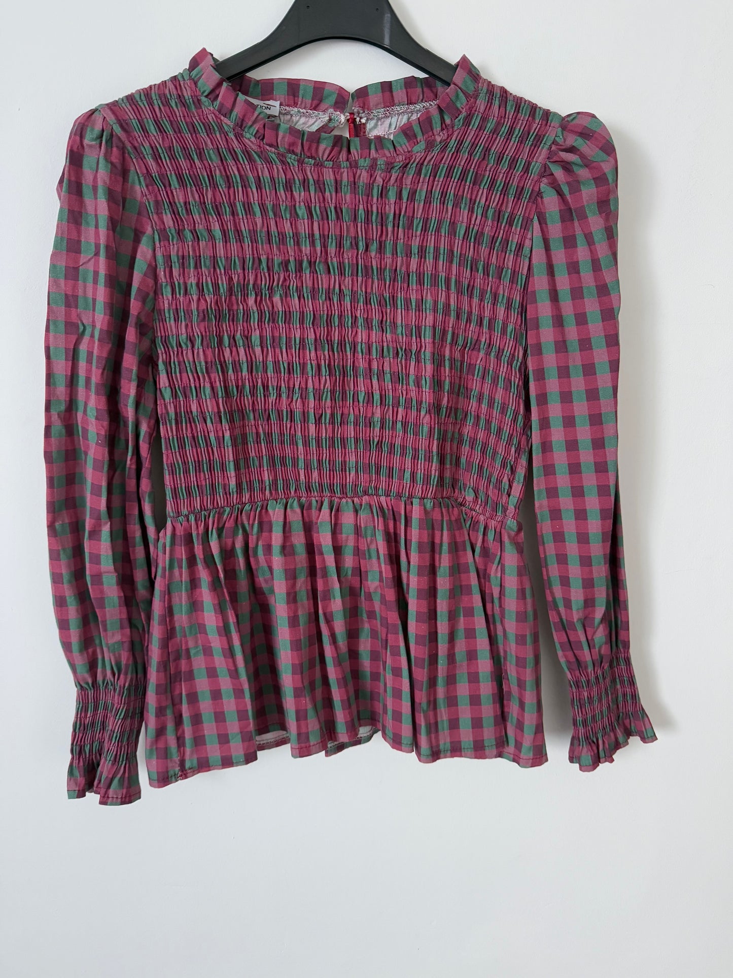 BLUSA CUADROS VICHY