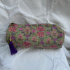 ESTUCHE VERDE-MORADO