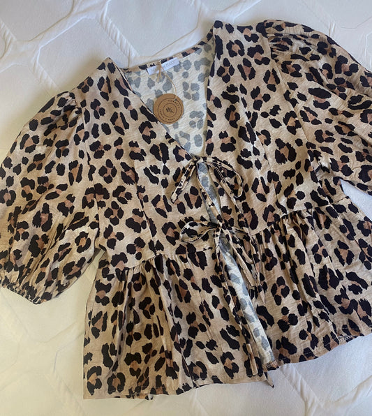 BLUSA PRINT LEOPARDO