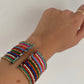 BRAZALETE BOLITAS MULTICOLOR