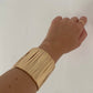 BRAZALETE DORADO LINEAS