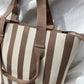 BOLSO SHOPPER RAYAS