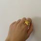 ANILLO ACERO XL ESTRELLA