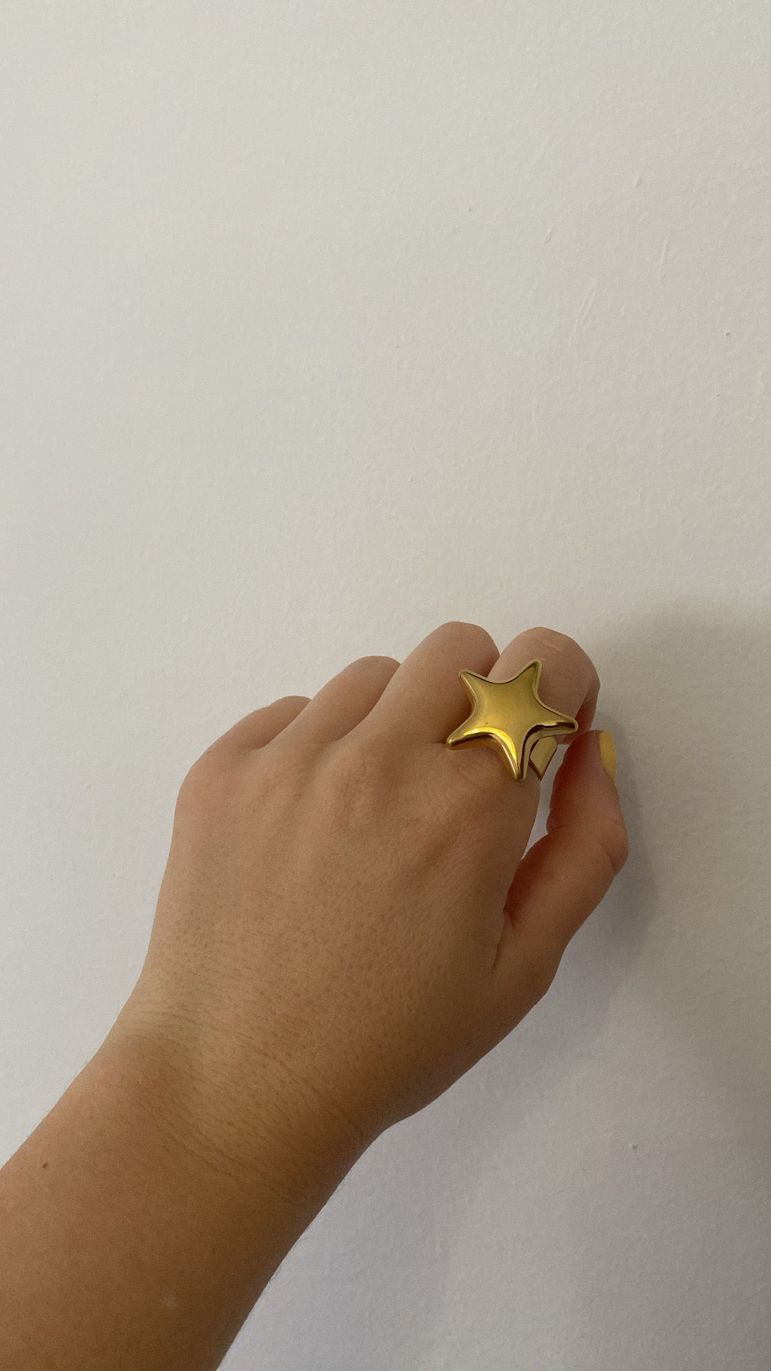 ANILLO ACERO XL ESTRELLA